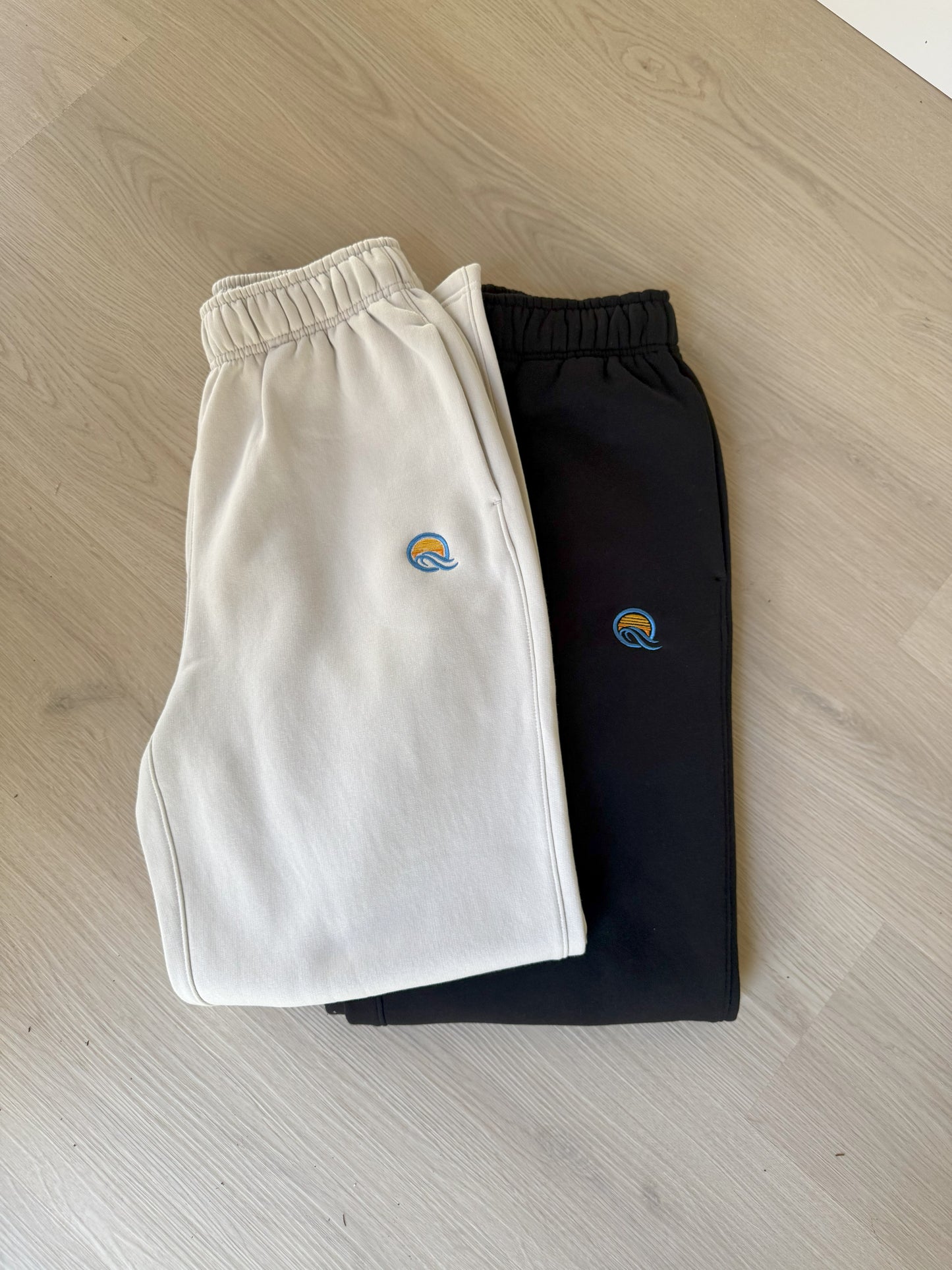 Relaxed Cuffless Sweatpants