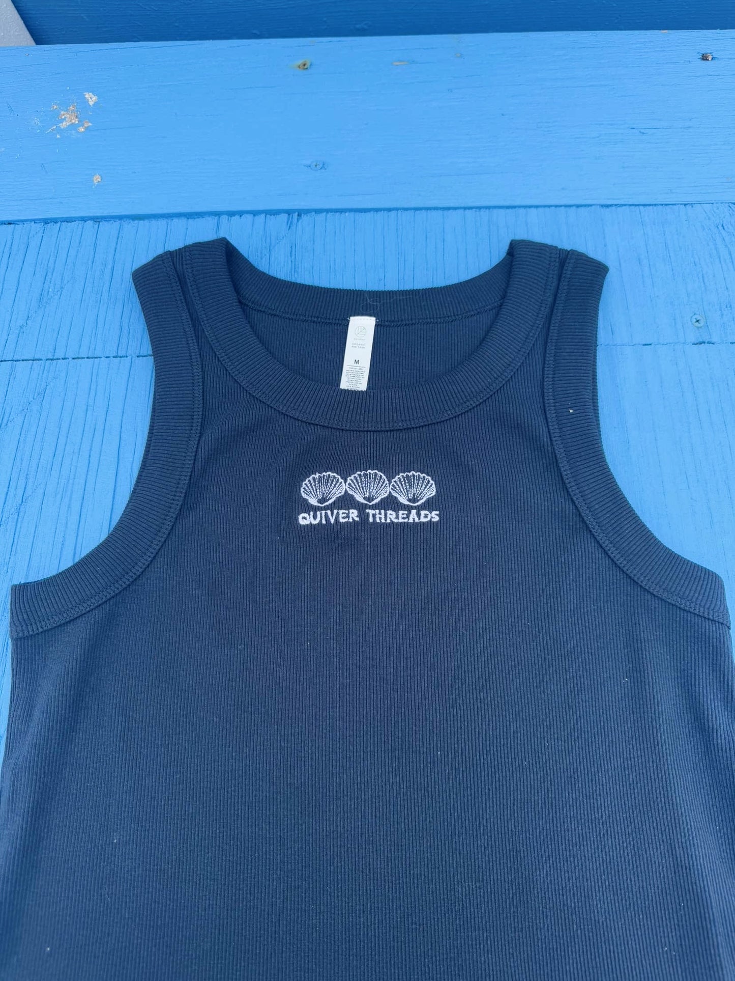 Women's Cropped Rib Shell Tank