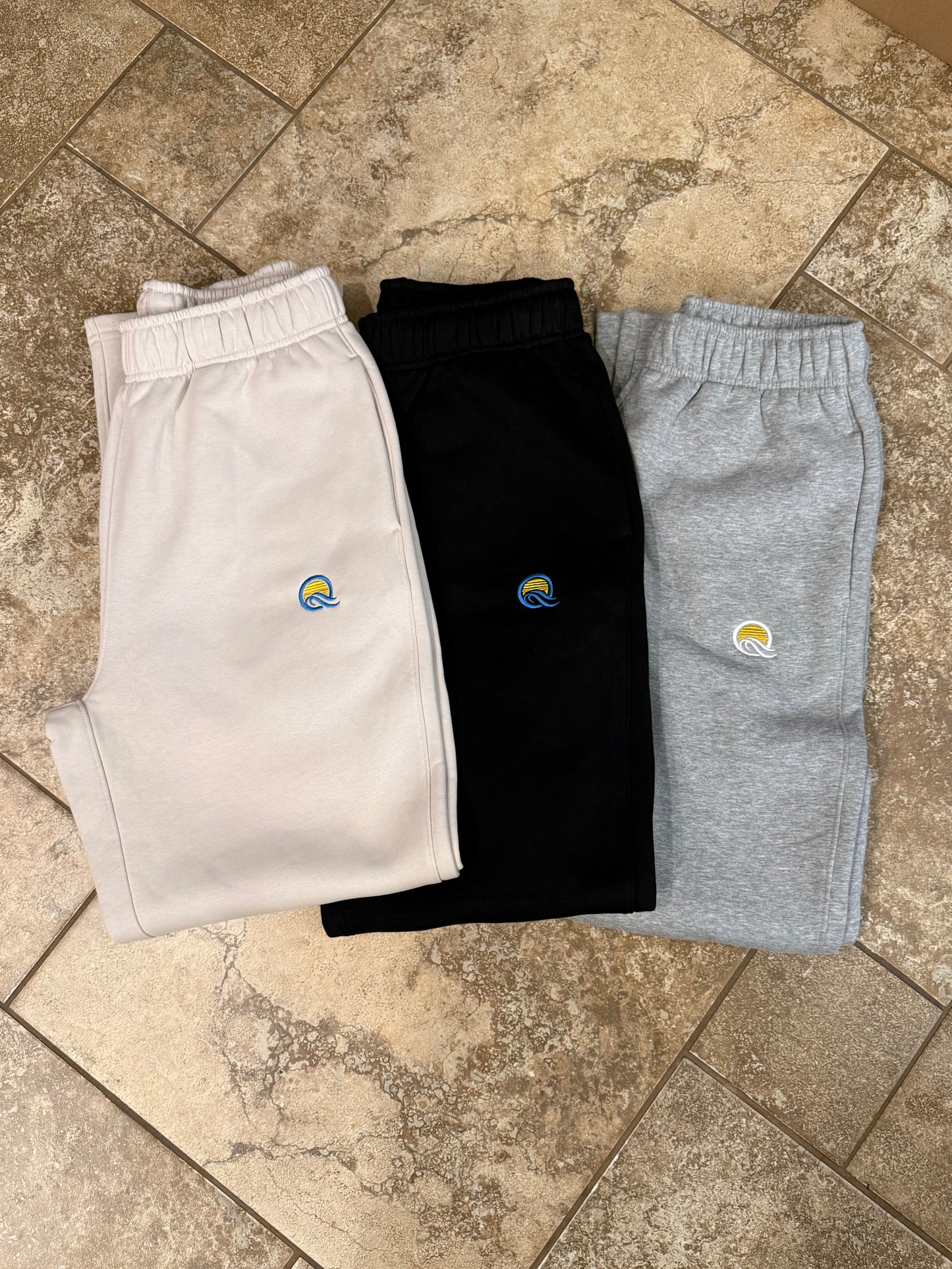 Relaxed Cuffless Sweatpants