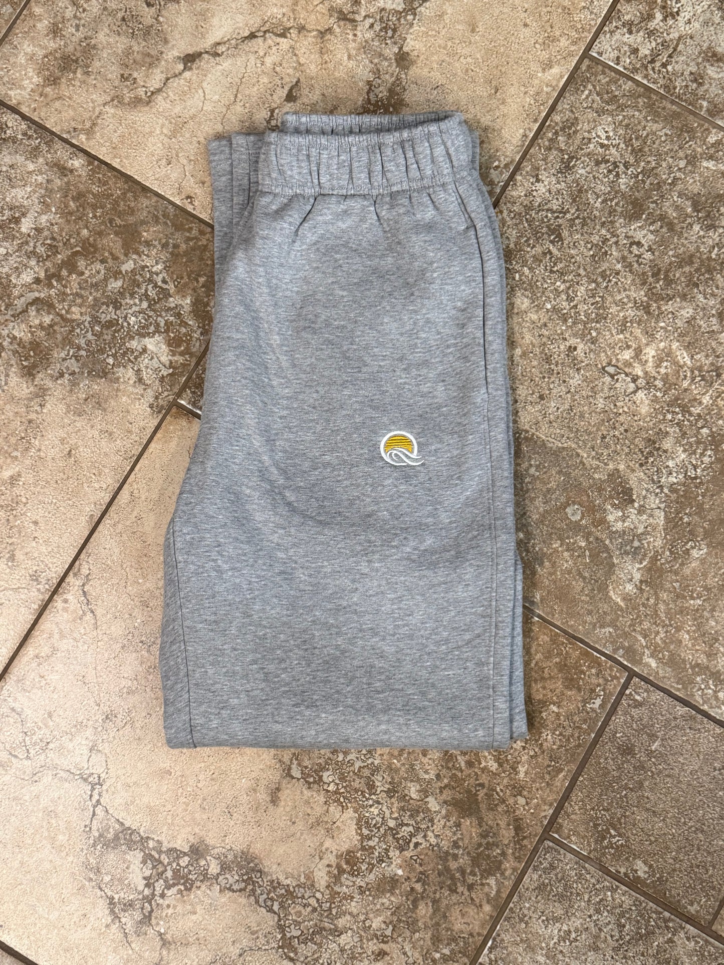 Relaxed Cuffless Sweatpants