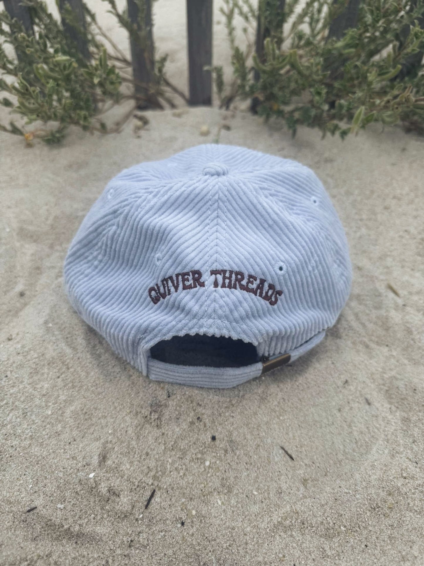 Light Blue Tropical Soul Corduroy Hat