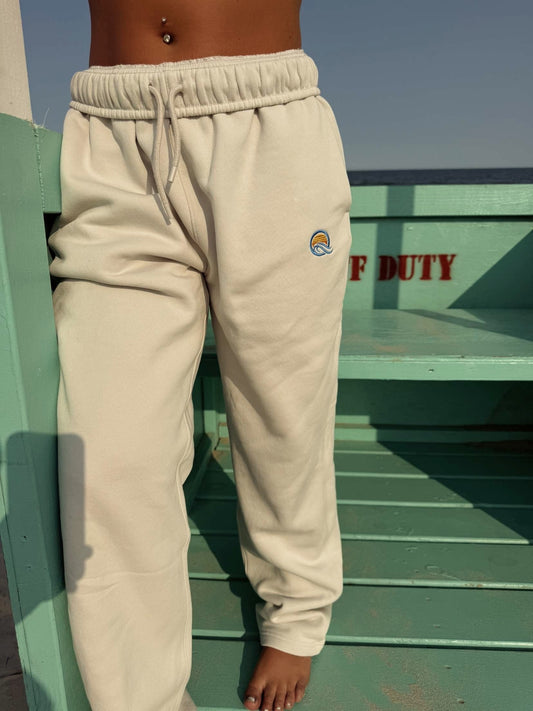 Relaxed Cuffless Sweatpants